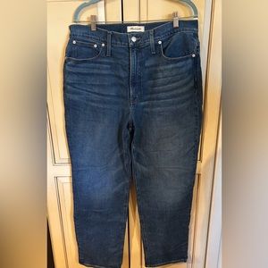Madewell vintage straight jean